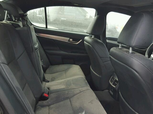 JTHBE1BL4FA013777 - 2015 LEXUS GS Чорний фото 6