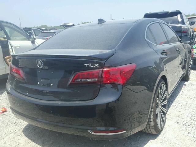 19UUB1F58HA000176 - 2017 ACURA TLX TECH BLACK photo 4