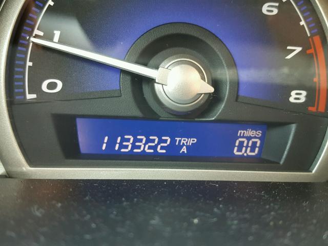 1HGFA16968L046740 - 2008 HONDA CIVIC EXL SILVER photo 8