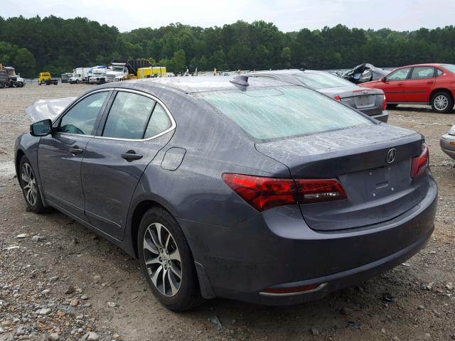 19UUB1F51HA007762 - 2017 ACURA TLX TECH 灰色 照片 3