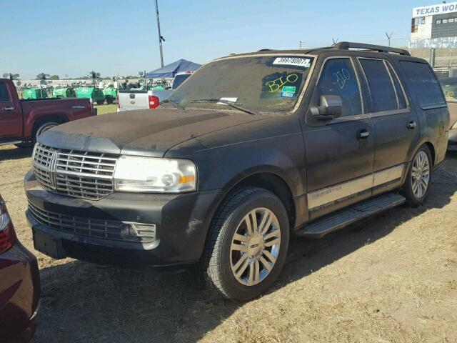 5LMFU27599EJ01123 - 2009 LINCOLN NAVIGATOR BLACK photo 2