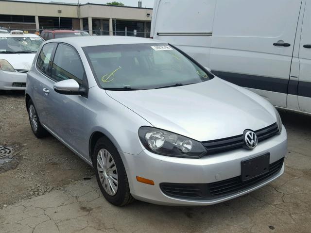 WVWBA7AJ5AW276582 - 2010 VOLKSWAGEN GOLF SILVER photo 1