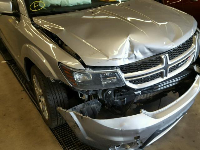 3C4PDDEG2GT193037 - 2016 DODGE JOURNEY R/ SILVER photo 9