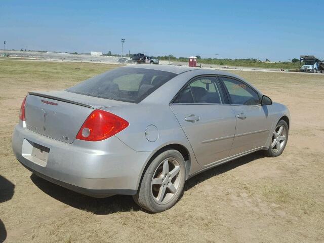 1G2ZG57N184171348 - 2008 PONTIAC G6 BASE SILVER photo 4