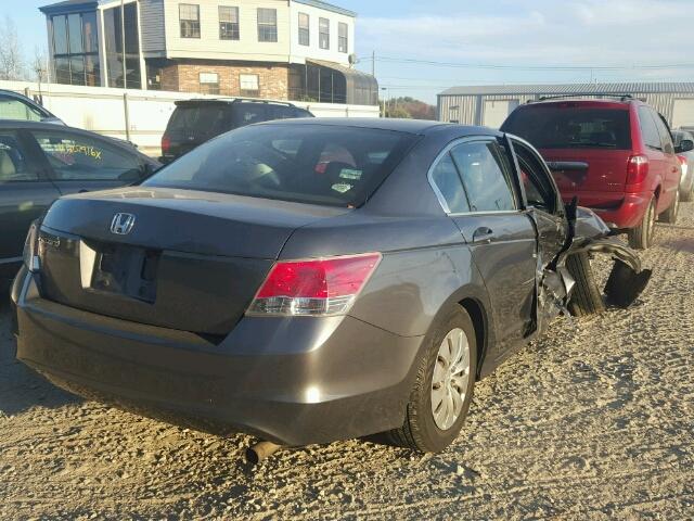 1HGCP26309A179882 - 2009 HONDA ACCORD LX GRAY photo 4