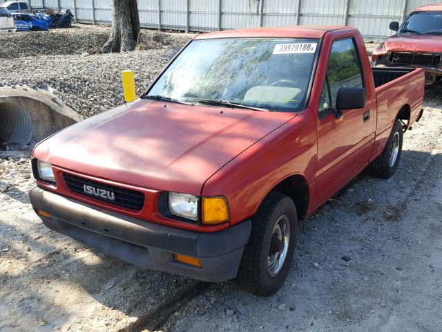 4S1CL11L8N4217226 - 1992 ISUZU CONVENTION RED photo 2