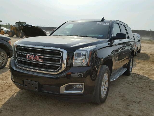 1GKS1BKC8FR731888 - 2015 GMC YUKON SLT BLACK photo 2