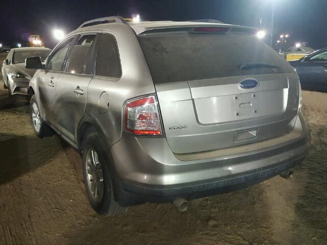 2FMDK38C88BB21084 - 2008 FORD EDGE SILVER photo 3