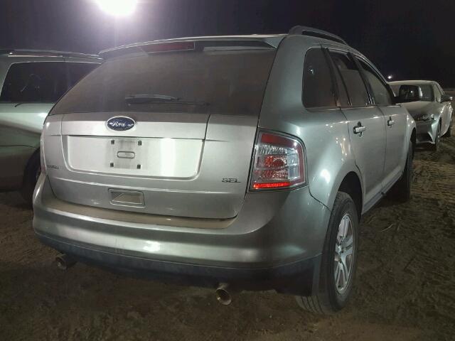 2FMDK38C88BB21084 - 2008 FORD EDGE SILVER photo 4