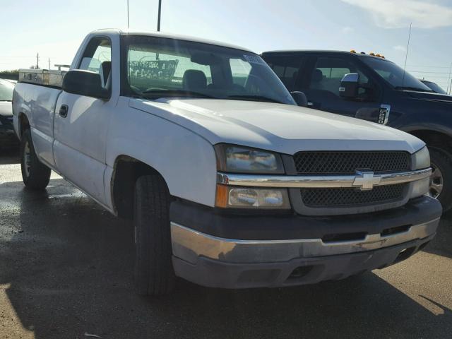 1GCEC14V43E378273 - 2003 CHEVROLET SILVERADO WHITE photo 1