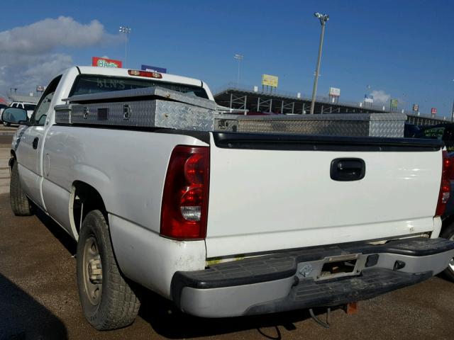 1GCEC14V43E378273 - 2003 CHEVROLET SILVERADO WHITE photo 3