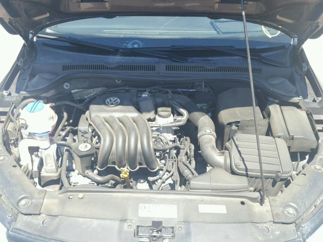 3VW2K7AJXEM406291 - 2014 VOLKSWAGEN JETTA BASE 棕色 照片 7