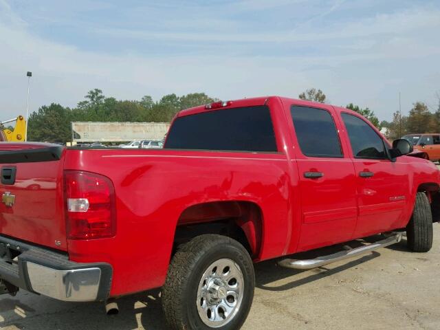 3GCRCREA0AG115117 - 2010 CHEVROLET SILVERADO RED photo 10