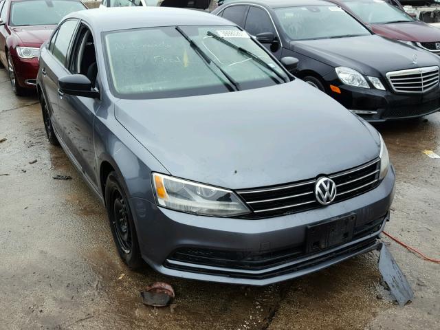 3VW267AJ5GM303898 - 2016 VOLKSWAGEN JETTA GRAY photo 1