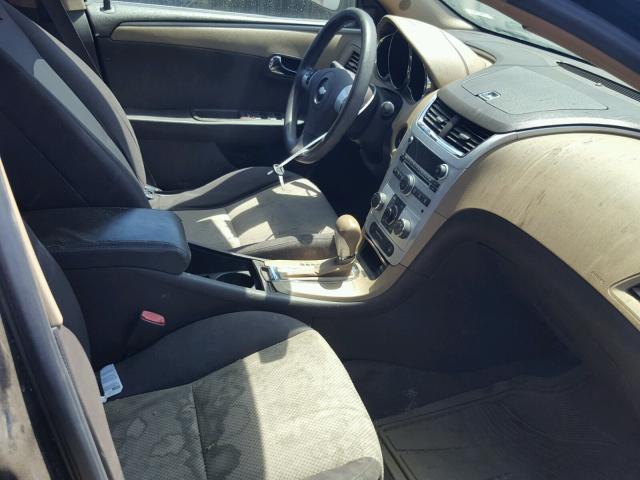 1G1ZG57B98F185917 - 2008 CHEVROLET MALIBU LS შავი ფოტო 5