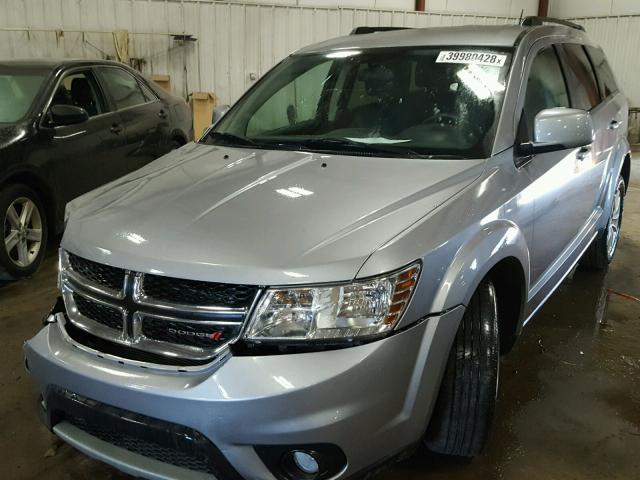 3C4PDCBG0FT726628 - 2015 DODGE JOURNEY SX GRAY photo 2