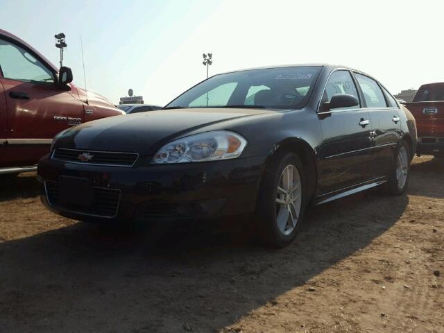 2G1WC5EM8B1194092 - 2011 CHEVROLET IMPALA LTZ BLACK photo 2