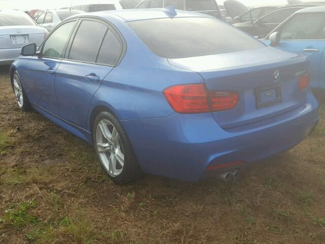 WBA3A5C53DF602728 - 2013 BMW 328 BLUE photo 3