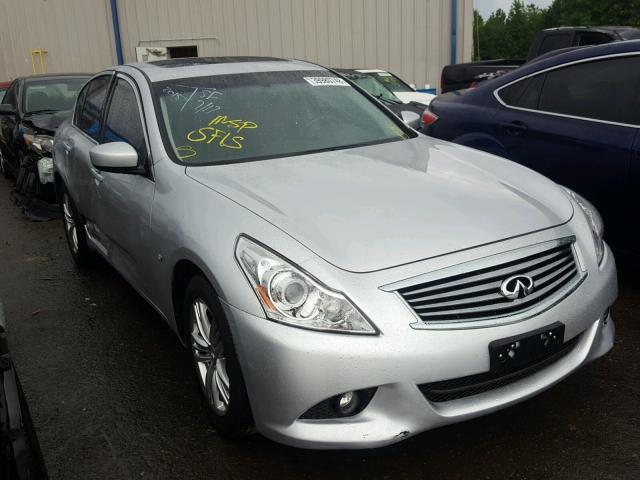 JN1CV6AR5FM521640 - 2015 INFINITI Q40 SILVER photo 1