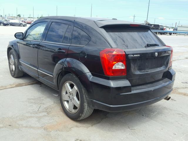 1B3HB78K48D505850 - 2008 DODGE CALIBER R/ BLACK photo 3