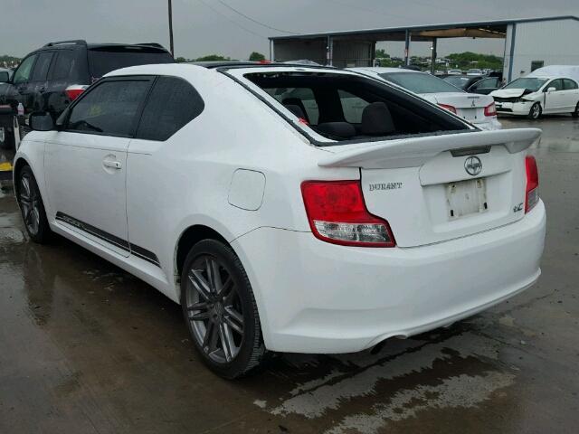 JTKJF5C77D3062145 - 2013 TOYOTA SCION TC 白色 照片 3