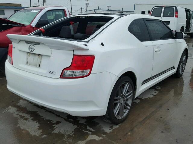 JTKJF5C77D3062145 - 2013 TOYOTA SCION TC 白色 照片 4