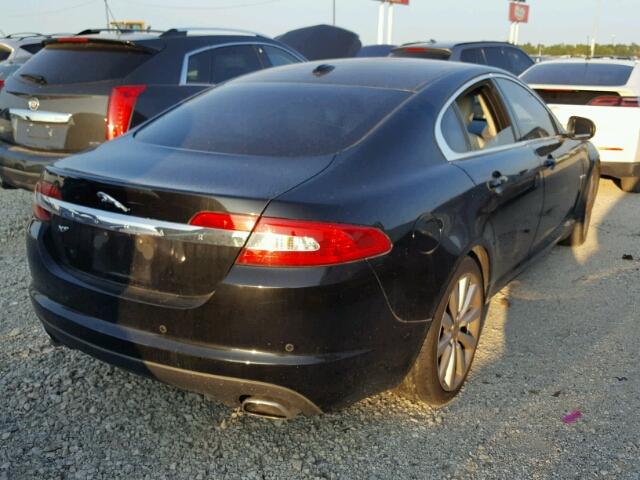 SAJWA0GB5BLS09235 - 2011 JAGUAR XF PREMIUM BLACK photo 4