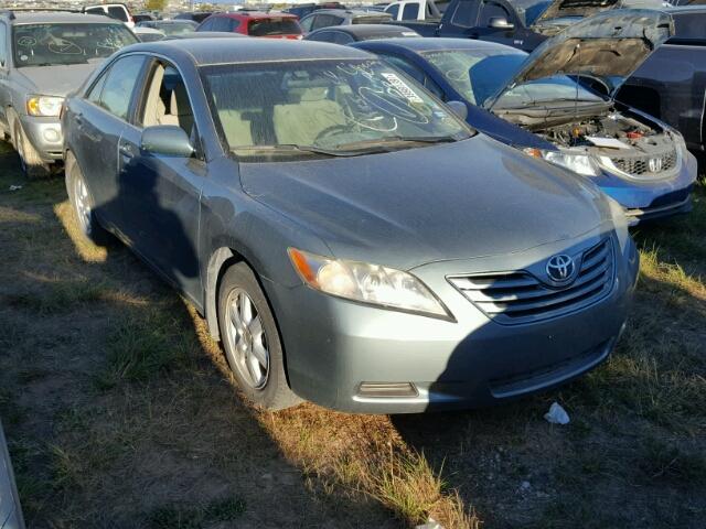 4T1BE46K27U647265 - 2007 TOYOTA CAMRY NEW BLUE photo 1