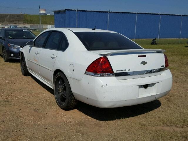 2G1WG5EK8B1317604 - 2011 CHEVROLET IMPALA LT WHITE photo 3