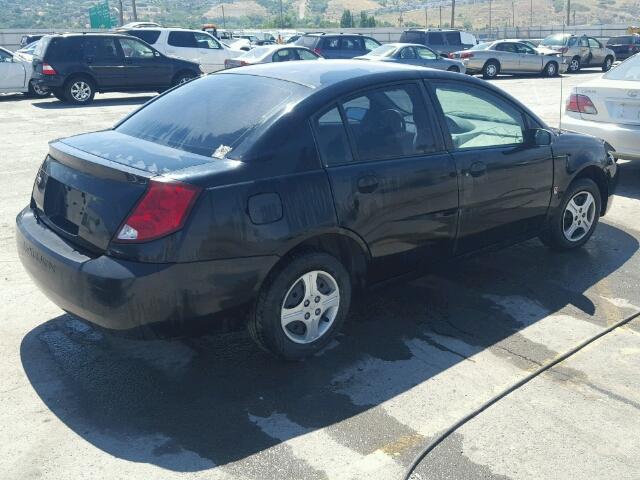 1G8AF52F15Z152884 - 2005 SATURN ION LEVEL BLACK photo 4
