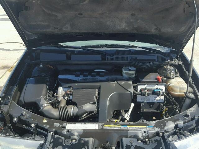 1G8AF52F15Z152884 - 2005 SATURN ION LEVEL BLACK photo 7