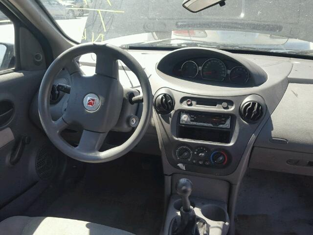 1G8AF52F15Z152884 - 2005 SATURN ION LEVEL BLACK photo 9