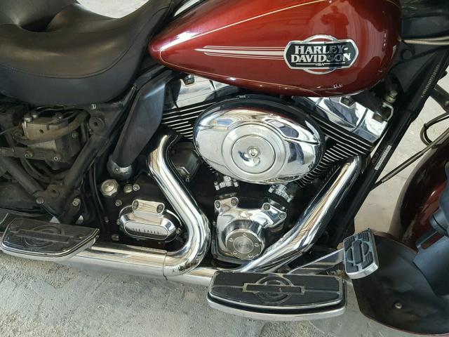 1HD1FC4109Y674461 - 2009 HARLEY-DAVIDSON FLHTCU BURGUNDY photo 7