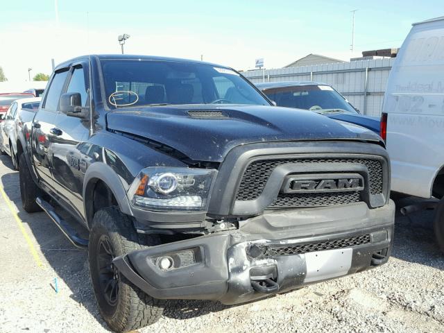 1C6RR7YT9HS565939 - 2017 RAM 1500 REBEL შავი ფოტო 1