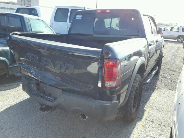 1C6RR7YT9HS565939 - 2017 RAM 1500 REBEL BLACK photo 4