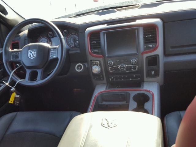 1C6RR7YT9HS565939 - 2017 RAM 1500 REBEL შავი ფოტო 9