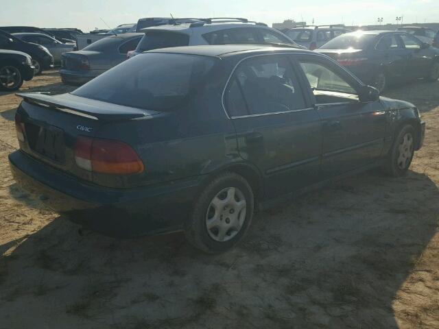 1HGEJ8644WL005092 - 1998 HONDA CIVIC EX მწვანე ფოტო 4