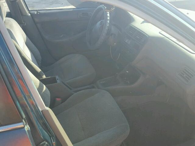 1HGEJ8644WL005092 - 1998 HONDA CIVIC EX მწვანე ფოტო 5