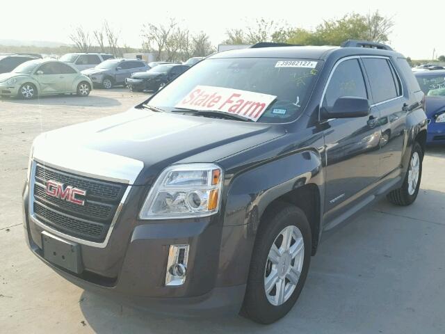 2GKALSEK0E6370692 - 2014 GMC TERRAIN CHARCOAL photo 2