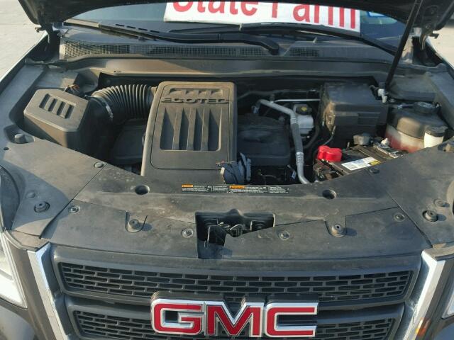 2GKALSEK0E6370692 - 2014 GMC TERRAIN CHARCOAL photo 7