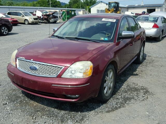 1FAFP28137G116427 - 2007 FORD FIVE HUNDR RED photo 2