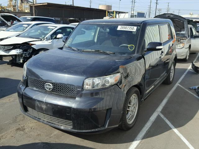 JTLKE50E381024855 - 2008 TOYOTA SCION XB Schwarz Foto 2