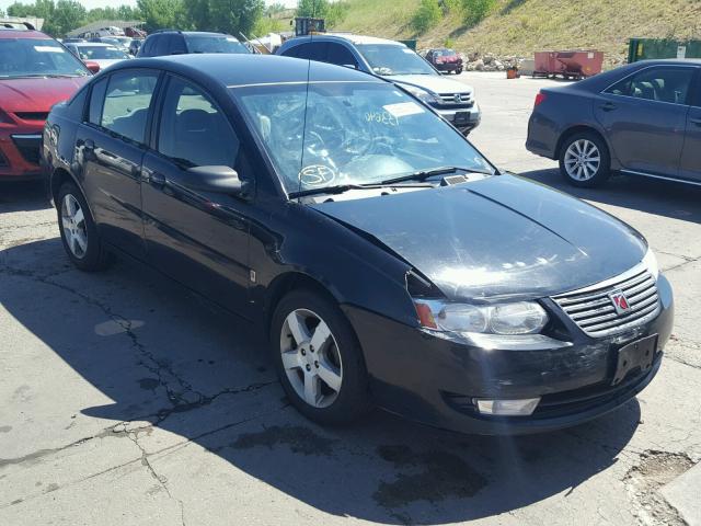 1G8AL55F77Z160169 - 2007 SATURN ION LEVEL BLACK photo 1