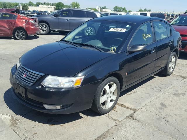 1G8AL55F77Z160169 - 2007 SATURN ION LEVEL BLACK photo 2