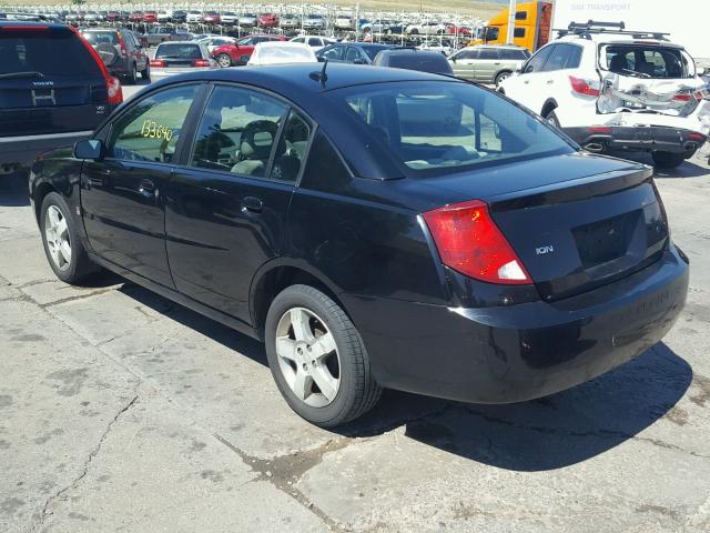 1G8AL55F77Z160169 - 2007 SATURN ION LEVEL BLACK photo 3