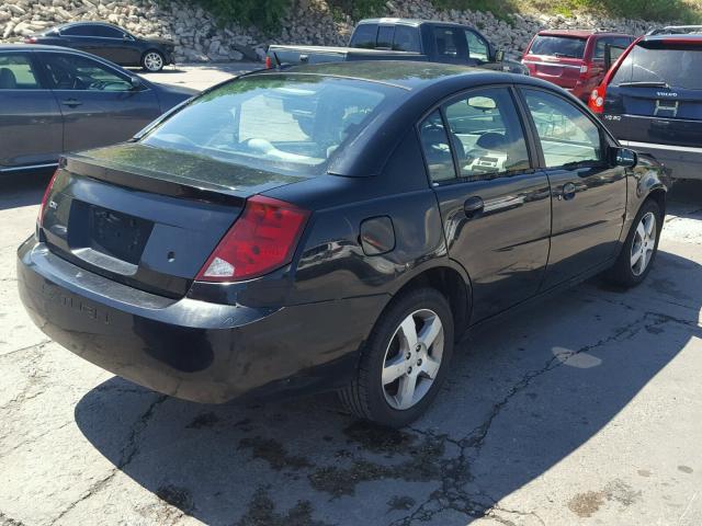 1G8AL55F77Z160169 - 2007 SATURN ION LEVEL BLACK photo 4