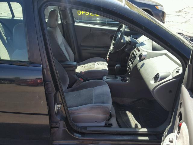1G8AL55F77Z160169 - 2007 SATURN ION LEVEL BLACK photo 5