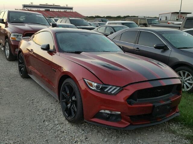1FA6P8CF6H5323140 - 2017 FORD MUSTANG GT RED photo 1