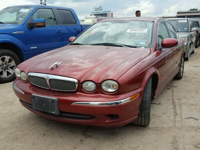 SAJWA51A56WE94281 - 2006 JAGUAR X-TYPE RED photo 2