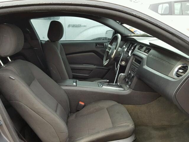 1ZVBP8AM6E5224157 - 2014 FORD MUSTANG GRAY photo 5